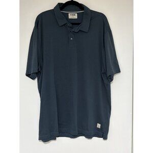 Linksoul Men's Rincon Golf Polo Shirt In Twilight Blue Size XXL